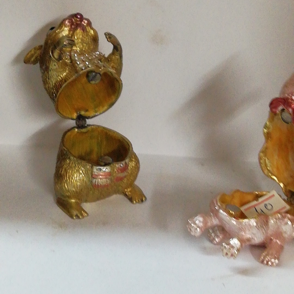 Mouse showpiece set of two - Picture 5 of 6
